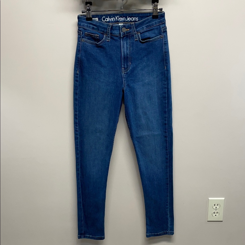 Calvin Klein Jeans High Rise Ankle Skinny Denim Jeans 2